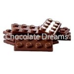 Pc Chocolate mold legoblokje 6005