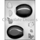 Chocoladevorm 3D Egg with Accessoires